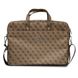 Guess Saffiano 4G Triangle Logo Computer Bag - Torba na notebooka 16