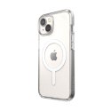 Speck Presidio Perfect-Clear + MagSafe - Etui iPhone 14 / iPhone 13 z powłoką MICROBAN (Clear)