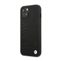 BMW Leather Hot Stamp - Etui iPhone 14 (Czarny)