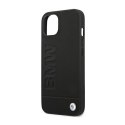 BMW Leather Hot Stamp - Etui iPhone 14 (Czarny)