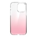 Speck Presidio Perfect-Clear + Ombre - Etui iPhone 14 Pro Max z powłoką MICROBAN (Clear / Vintage Rose Fade)