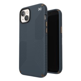 Speck Presidio2 Grip - Antypoślizgowe etui iPhone 15 Plus / 14 Plus (Charcoal / Cool Bronze / Slate)