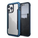 X-Doria Raptic Shield - Etui aluminiowe iPhone 14 Pro Max (Drop-Tested 3m) (Marine Blue)