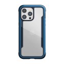 X-Doria Raptic Shield - Etui aluminiowe iPhone 14 Pro Max (Drop-Tested 3m) (Marine Blue)