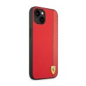 Ferrari Carbon - Etui iPhone 14 Plus (Czerwony)