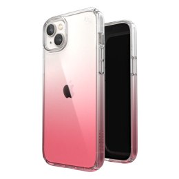 Speck Presidio Perfect-Clear + Ombre - Etui iPhone 15 Plus / 14 Plus z powłoką MICROBAN (Clear / Vintage Rose Fade)