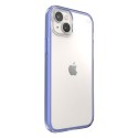 Speck Presidio Perfect-Clear with Impact Geometry - Etui iPhone 15 Plus / 14 Plus z powłoką MICROBAN (Clear / Grounded Purple)