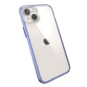 Speck Presidio Perfect-Clear with Impact Geometry - Etui iPhone 15 Plus / 14 Plus z powłoką MICROBAN (Clear / Grounded Purple)