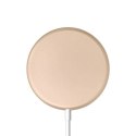 Crong MagSpot Wireless Charger - Aluminiowa ładowarka indukcyjna MagSafe 15W (Gold)