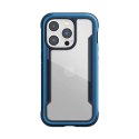 X-Doria Raptic Shield - Etui aluminiowe iPhone 14 Pro (Drop-Tested 3m) (Marine Blue)