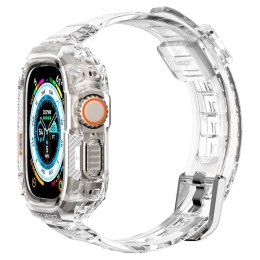 Spigen Rugged Armor Pro - Pasek z obudową do Apple Watch Ultra 49 mm (Przezroczysty)