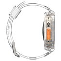 Spigen Rugged Armor Pro - Pasek z obudową do Apple Watch Ultra 49 mm (Przezroczysty)