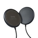 Crong MagSpot Wireless Charger - Aluminiowa ładowarka indukcyjna MagSafe 15W (Graphite)