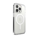 Speck Gemshell + MagSafe - Etui do iPhone 14 Pro z połowką MICROBAN (Clear)