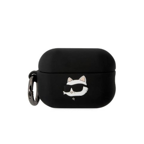 Karl Lagerfeld Silicone NFT Choupette Head 3D - Etui AirPods Pro 2 (czarny)