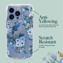 Rifle Paper Clear - Etui iPhone 14 Pro Max (Garden Party Blue)