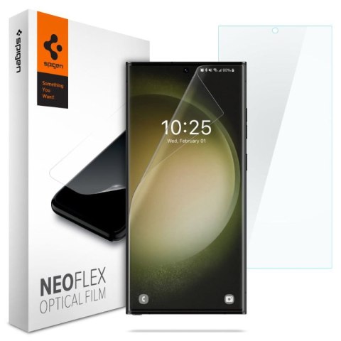 Spigen Neo Flex - Folia ochronna 2 szt. do Samsung Galaxy S23 Ultra (Przezroczysty)