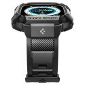 Spigen Rugged Armor Pro - Pasek z obudową do Apple Watch Ultra 49 mm (Czarny)