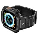 Spigen Rugged Armor Pro - Pasek z obudową do Apple Watch Ultra 49 mm (Czarny)