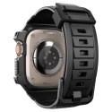 Spigen Rugged Armor Pro - Pasek z obudową do Apple Watch Ultra 49 mm (Czarny)