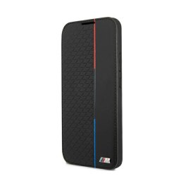 BMW Booktype M Collection Triangles - Etui Samsung Galaxy S22+ (czarny)