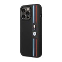 BMW Tricolor M Collection - Etui iPhone 14 Pro (czarny)