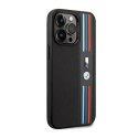 BMW Tricolor M Collection - Etui iPhone 14 Pro (czarny)