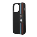 BMW Tricolor M Collection - Etui iPhone 14 Pro (czarny)