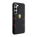 Ferrari Hot Stamp Lines - Etui Samsung Galaxy S23+ (czarny)