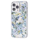 Rifle Paper Clear MagSafe - Etui iPhone 14 Pro Max (Garden Party Blue)