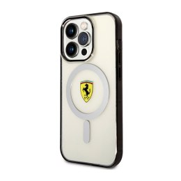 Ferrari Outline Magsafe - Etui iPhone 14 Pro (Przezroczysty)