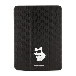 Karl Lagerfeld Folio Magnet Allover Saffiano Monogram NFT Choupette - Etui iPad 10.9