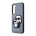 Karl Lagerfeld NFT Saffiano Karl & Choupette - Etui Samsung Galaxy S23+ (szary)