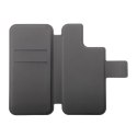 PURO Folio MagSafe Case - Etui iPhone 15 Plus / 14 Plus / 12 Pro Max (czarny)