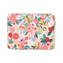 Rifle Paper Laptop Sleeve - Pokrowiec MacBook Pro 15" / Laptop 15,6" (Garden Party Blush)