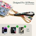 Rifle Paper Phone Wristlet - Uniwersalna smyczka do telefonu (Garden Party Blue)