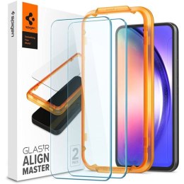 Spigen Alm Glas.TR 2-Pack - Szkło hartowane do Samsung Galaxy A54 5G (2 szt.) (Clear)