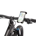 Crong Bikeclip Enduro - Uchwyt rowerowy na telefon (czarny)