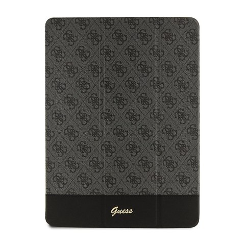 Guess 4G Stripe Allover - Etui iPad Pro 12.9" (2022-2020) (Czarny)