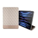 Guess 4G Stripe Allover - Etui iPad Pro 12.9" (2022-2020) (Różowy)