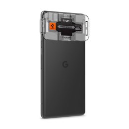 Spigen Optik.TR EZ Fit Camera Lens Protector 2-Pack - Szkło ochronne na obiektyw do Google Pixel 7A (2 szt) (Czarny)