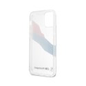 BMW Motorsport Tricolor - Etui iPhone 12 Pro Max (przezroczysty)