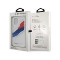 BMW Motorsport Tricolor - Etui iPhone 12 Pro Max (przezroczysty)