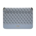 Guess 4G Stripe Metal Logo Computer Sleeve - Etui na notebooka 14" (Niebieski)