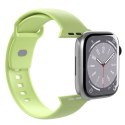 PURO ICON - Elastyczny pasek do Apple Watch 38/40/41 mm (S/M & M/L) (Matcha Green)