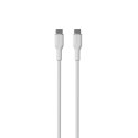 PURO ICON Soft Cable - Kabel USB-C do USB-C 1.5 m (White)