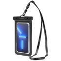 Spigen A601 Universal Waterproof Case - Etui do smartfonów do 6.9" (Czarny)