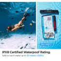 Spigen A601 Universal Waterproof Case - Etui do smartfonów do 6.9" (Przezoczysty)