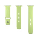 PURO ICON - Elastyczny pasek do Apple Watch 42/44/45/49 mm (S/M & M/L) (Matcha Green)