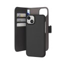 PURO Wallet Detachable - Etui 2w1 iPhone 15 Plus (czarny)